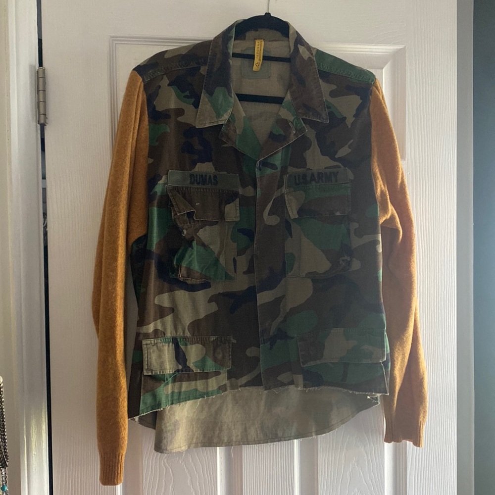 Army Jacket With Custom Sleeves - image 1